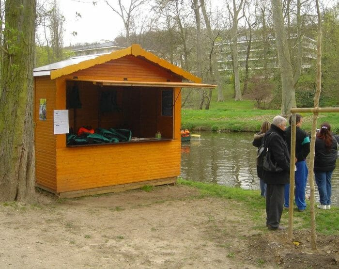 Chalet d'accueil pour les locations